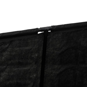 Κουτί Αποθήκευσης Μαύρο 105 x 34,5 x 45 εκ. Υφασμάτινο - Pakobazaar