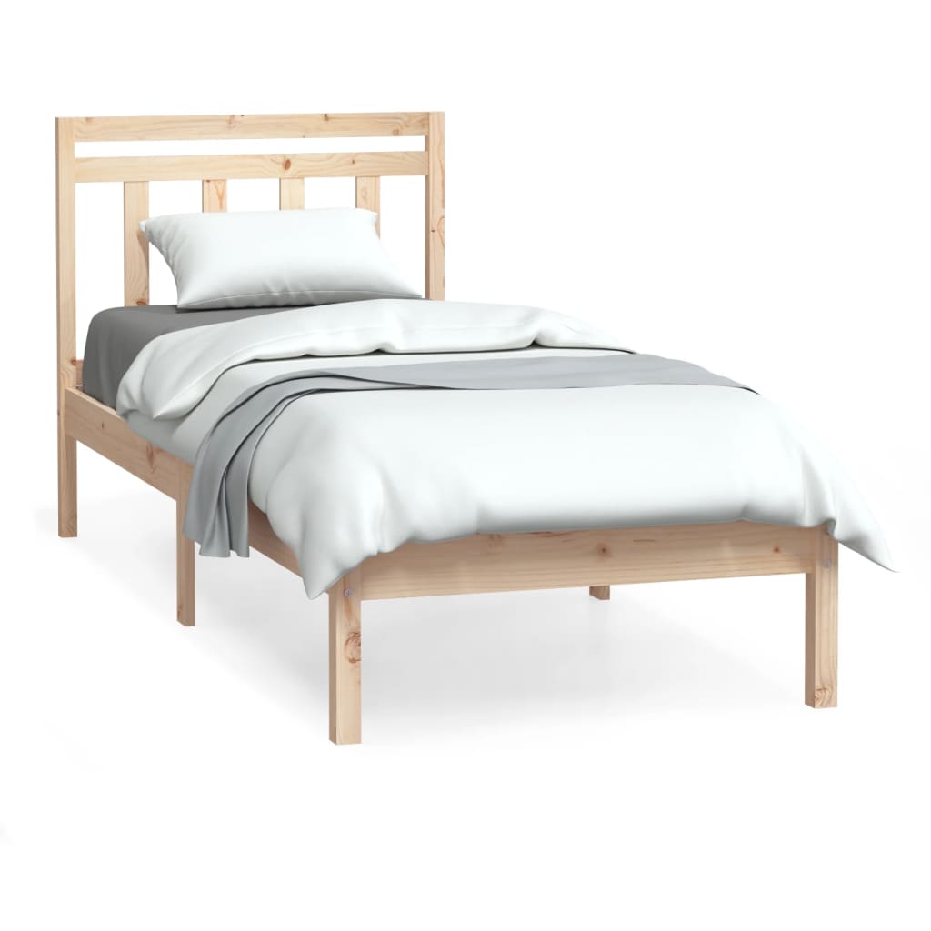 Πλαίσιο Κρεβατιού 75 x 190 εκ. από Μασίφ Ξύλο Small Single - PAKOBAZAAR