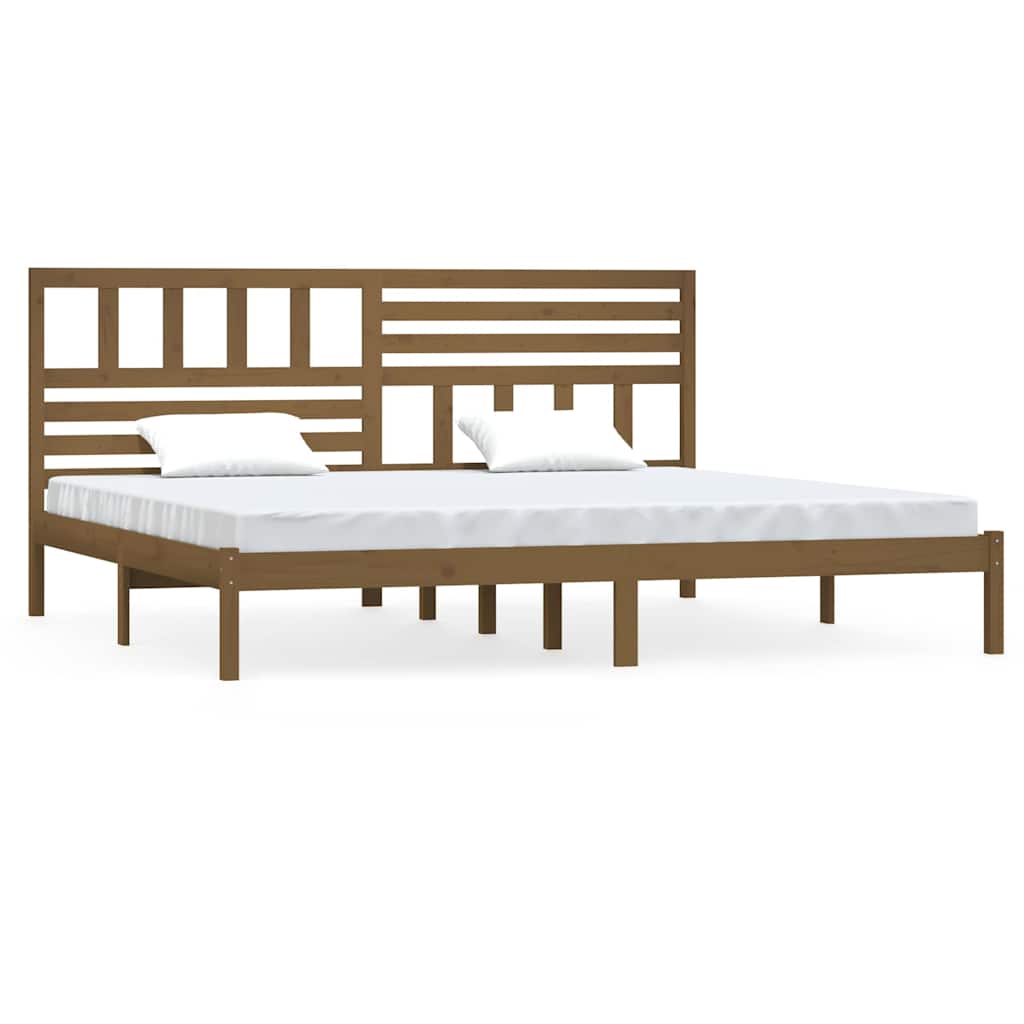 Πλαίσιο Κρεβατιού Μελί 180 x 200εκ. Μασίφ Πεύκο Super King Size