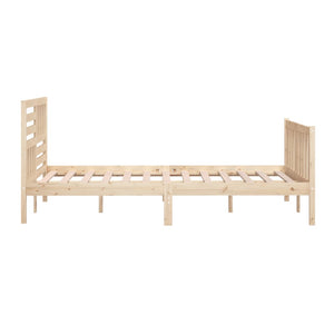 Πλαίσιο Κρεβατιού 180 x 200 εκ. Μασίφ Ξύλο Super King Size - PAKOBAZAAR