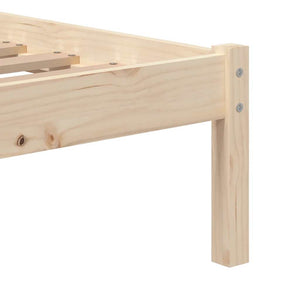 Πλαίσιο Κρεβατιού 75 x 190 εκ. από Μασίφ Ξύλο Small Single - PAKOBAZAAR