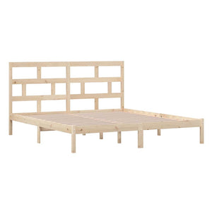Πλαίσιο Κρεβατιού 180 x 200 εκ. Μασίφ Ξύλο Super King Size
