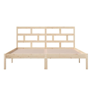 Πλαίσιο Κρεβατιού 180 x 200 εκ. Μασίφ Ξύλο Super King Size