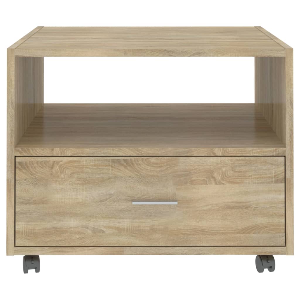 Τραπεζάκι Σαλονιού Sonoma Δρυς 55 x 55 x 40 εκ. Επεξεργ. Ξύλο
