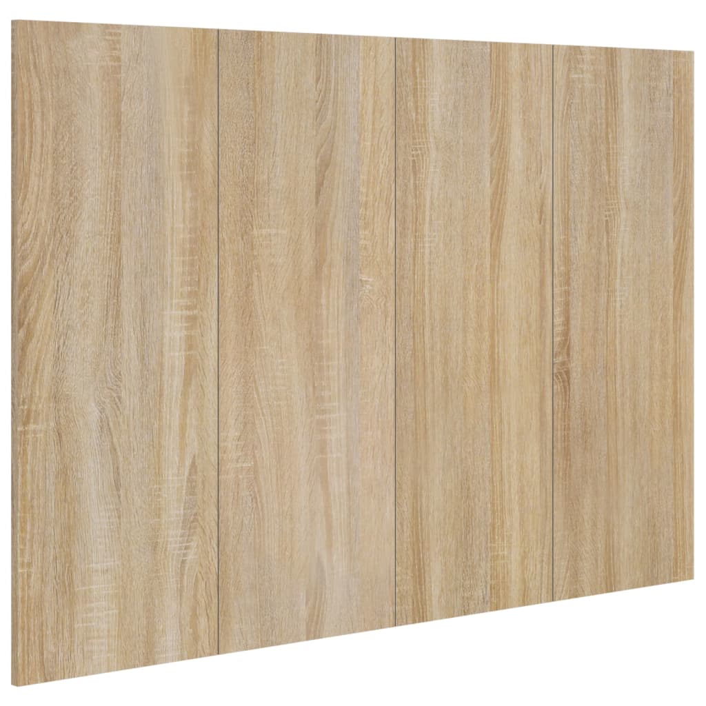 Κεφαλάρι Κρεβατιού Sonoma Δρυς 120x1,5x80 εκ. Επεξεργ. Ξύλο - Pakobazaar
