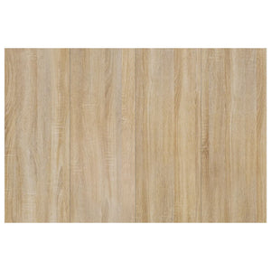 Κεφαλάρι Κρεβατιού Sonoma Δρυς 120x1,5x80 εκ. Επεξεργ. Ξύλο - Pakobazaar
