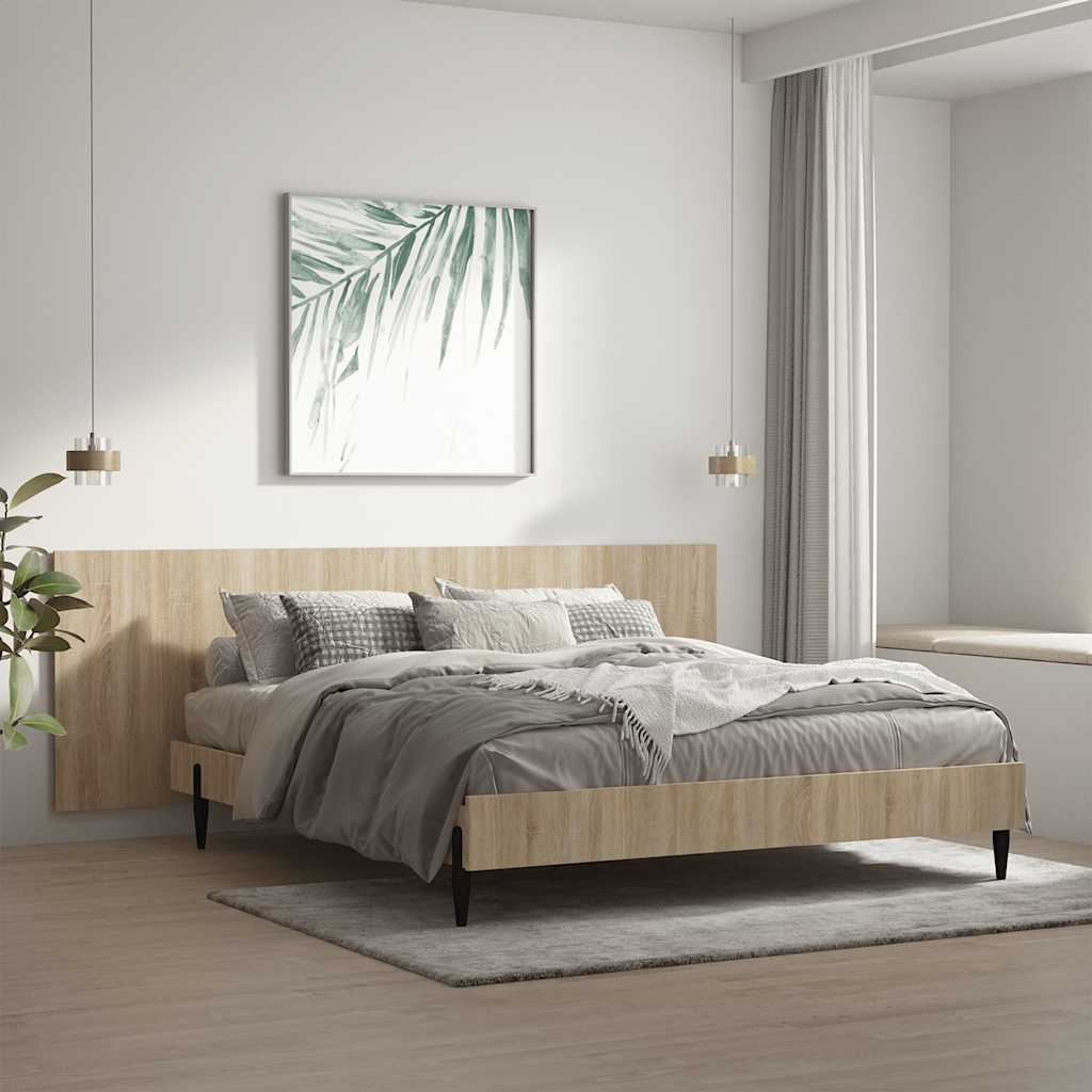Κεφαλάρι Κρεβατιού Sonoma Δρυς 240x1,5x80 εκ. από Επεξεργ. Ξύλο