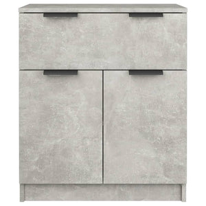 Ντουλάπι Γκρι Σκυροδέματος 60x30x70 εκ. Επεξεργασμένο Ξύλο - Pakobazaar