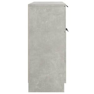 Ντουλάπι Γκρι Σκυροδέματος 60x30x70 εκ. Επεξεργασμένο Ξύλο - Pakobazaar