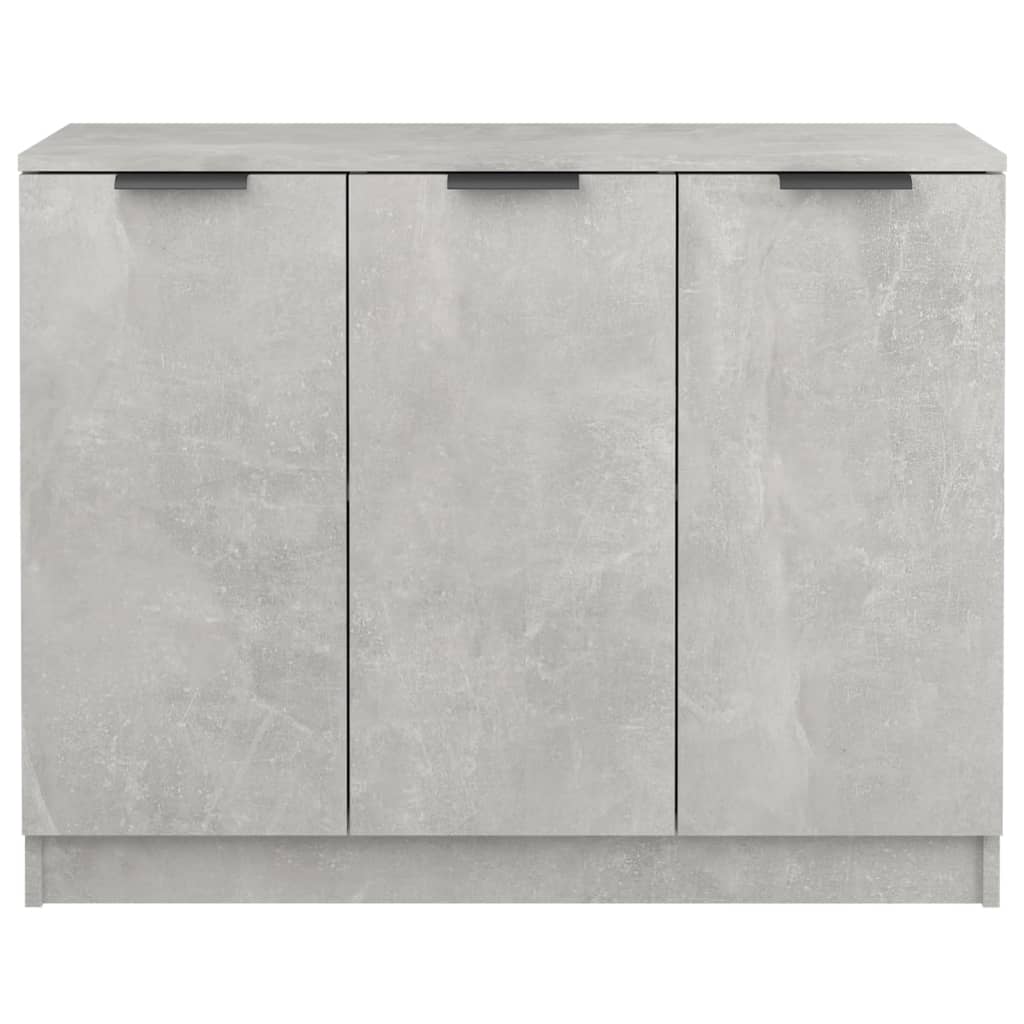 Ντουλάπι Γκρι Σκυροδέματος 90,5x30x70 εκ. Επεξεργασμένο Ξύλο - Pakobazaar