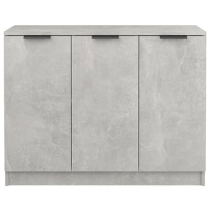 Ντουλάπι Γκρι Σκυροδέματος 90,5x30x70 εκ. Επεξεργασμένο Ξύλο - Pakobazaar
