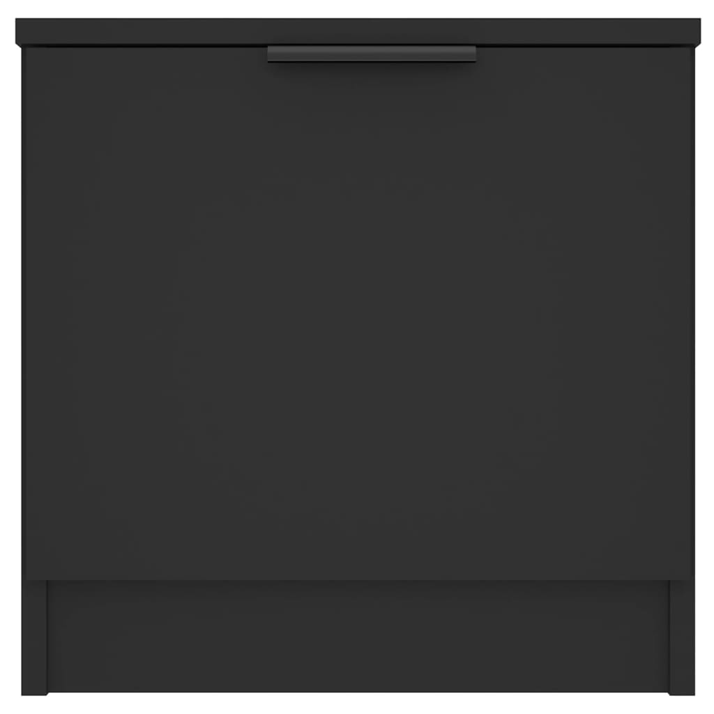 Κομοδίνο Μαύρο 40 x 39 x 40 εκ.
