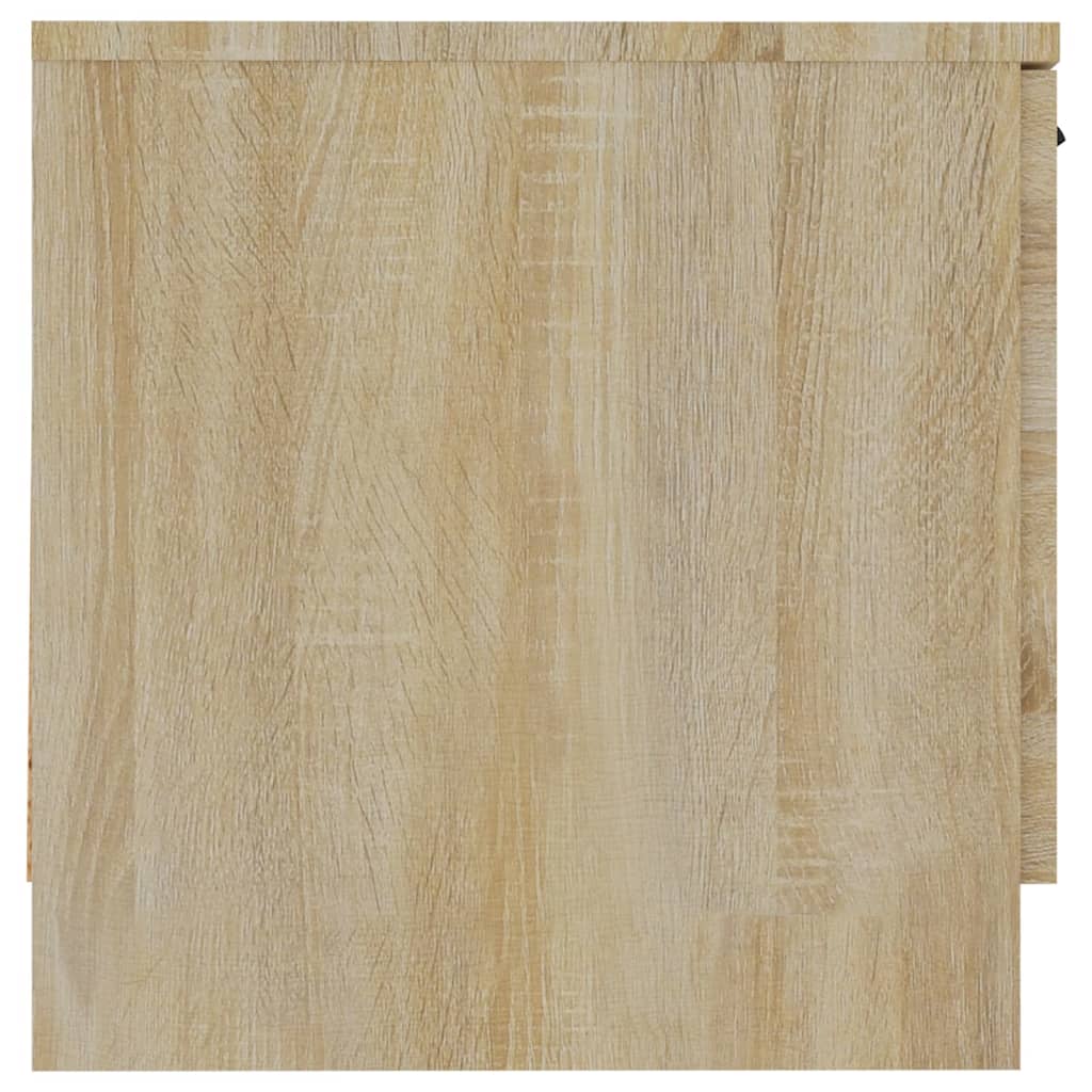Κομοδίνα 2 τεμ. Sonoma Δρυς 40 x 39 x 40 εκ. - Pakobazaar