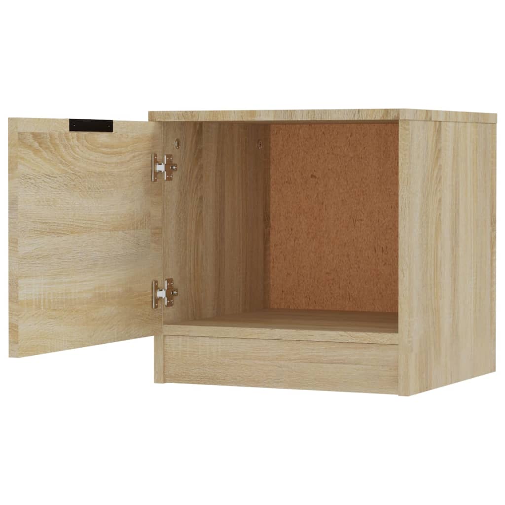 Κομοδίνα 2 τεμ. Sonoma Δρυς 40 x 39 x 40 εκ. - Pakobazaar
