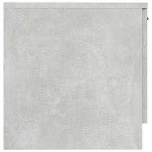 Κομοδίνα 2 τεμ. Γκρι Σκυροδέματος 40 x 39 x 40 εκ.