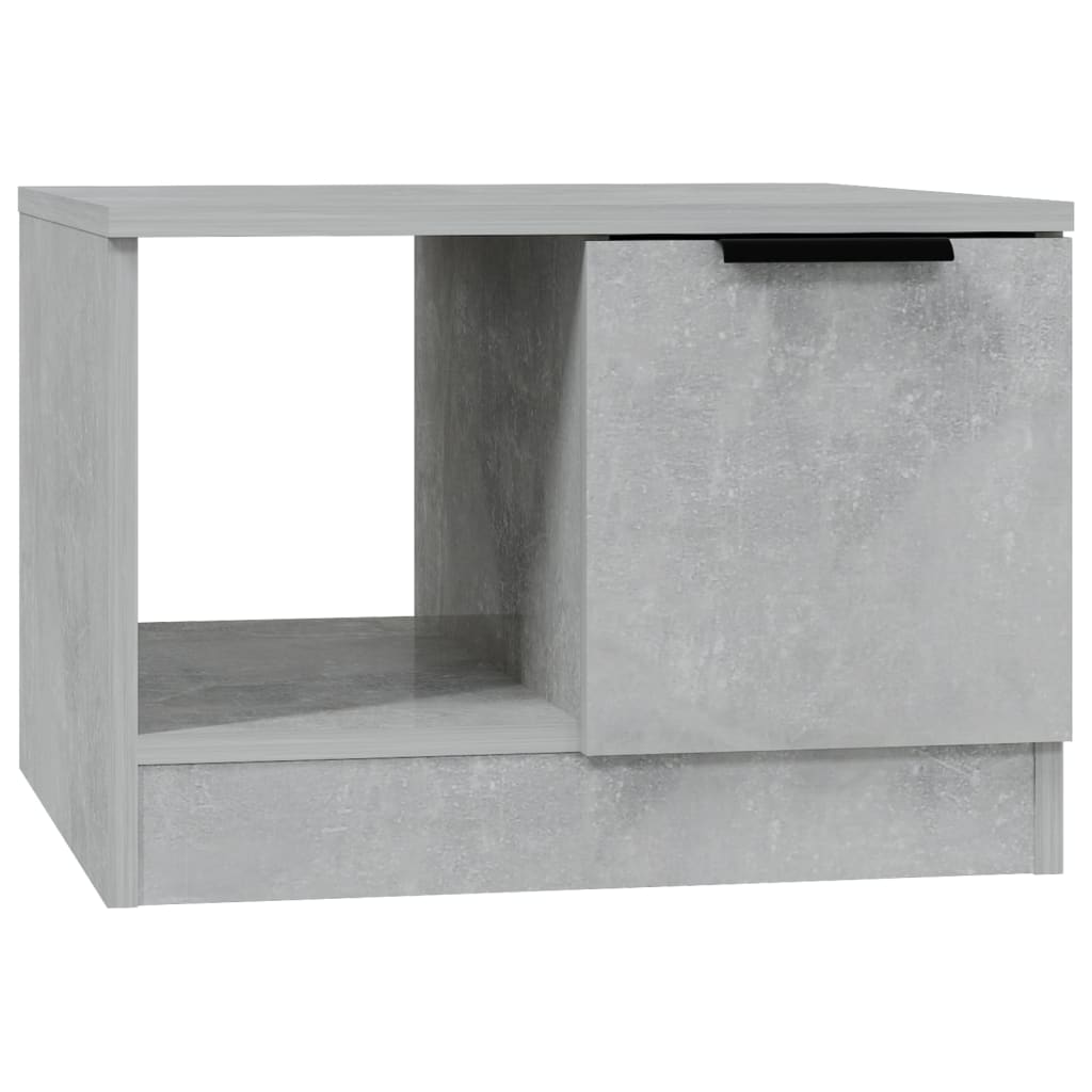 Τραπεζάκι Σαλονιού Γκρι Σκυρ. 50x50x36 εκ. Επεξεργασμένο Ξύλο - Pakobazaar