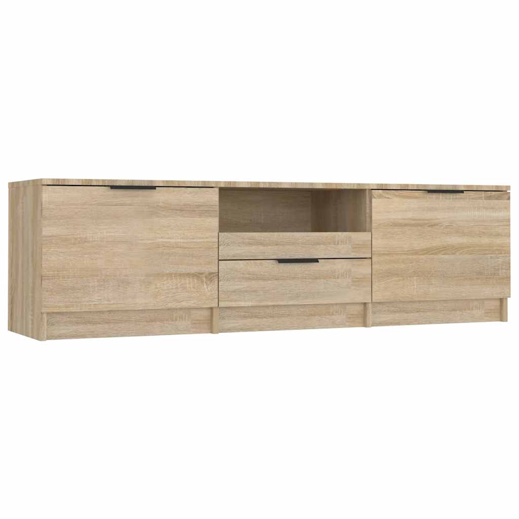 Έπιπλο Τηλεόρασης Sonoma Δρυς 140x35x40 εκ. από Τεχνητό Ξύλο