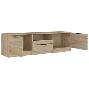 Έπιπλο Τηλεόρασης Sonoma Δρυς 140x35x40 εκ. από Τεχνητό Ξύλο