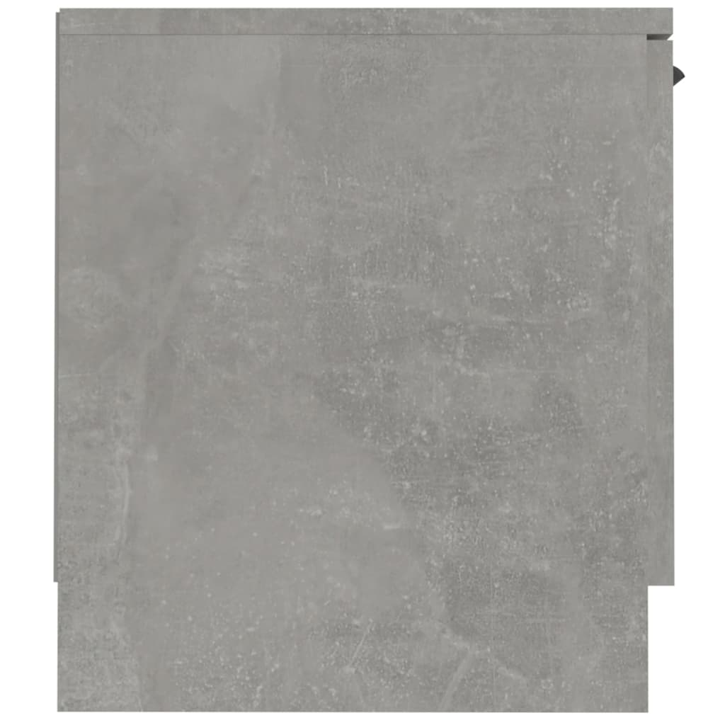 Έπιπλο Τηλεόρασης Γκρι Σκυροδέματος 140x35x40 εκ. Επεξεργ. Ξύλο - Pakobazaar