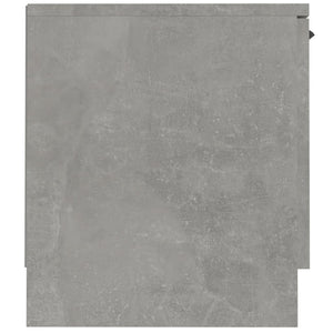 Έπιπλο Τηλεόρασης Γκρι Σκυροδέματος 140x35x40 εκ. Επεξεργ. Ξύλο - Pakobazaar