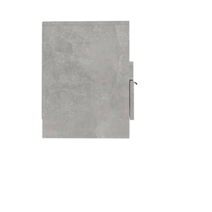 Έπιπλο Τηλεόρασης Γκρι Σκυροδέματος 150x33,5x45 εκ. Επεξ. Ξύλο