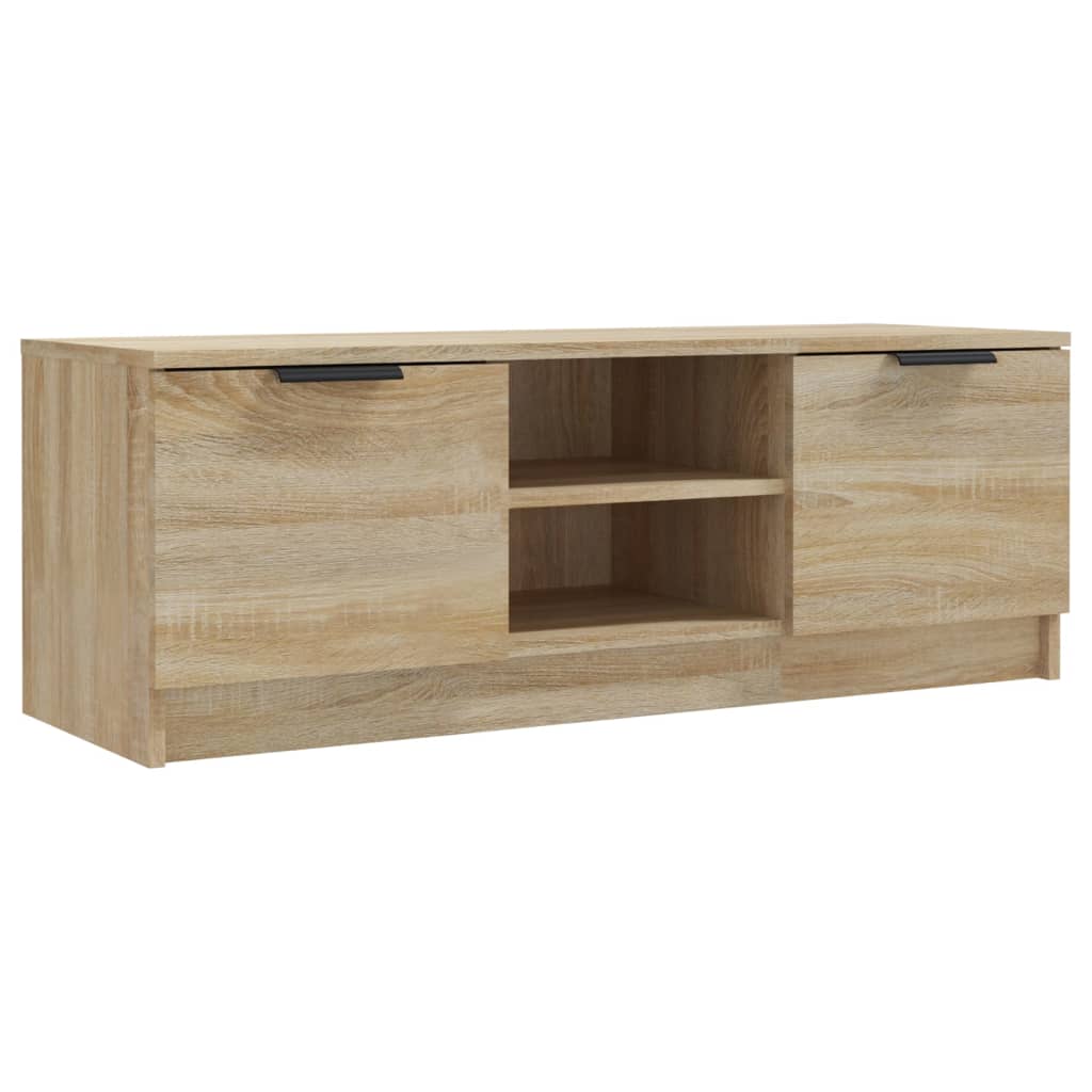 Έπιπλο Τηλεόρασης Sonoma Δρυς 102x35x36,5εκ. Επεξεργασμένο Ξύλο