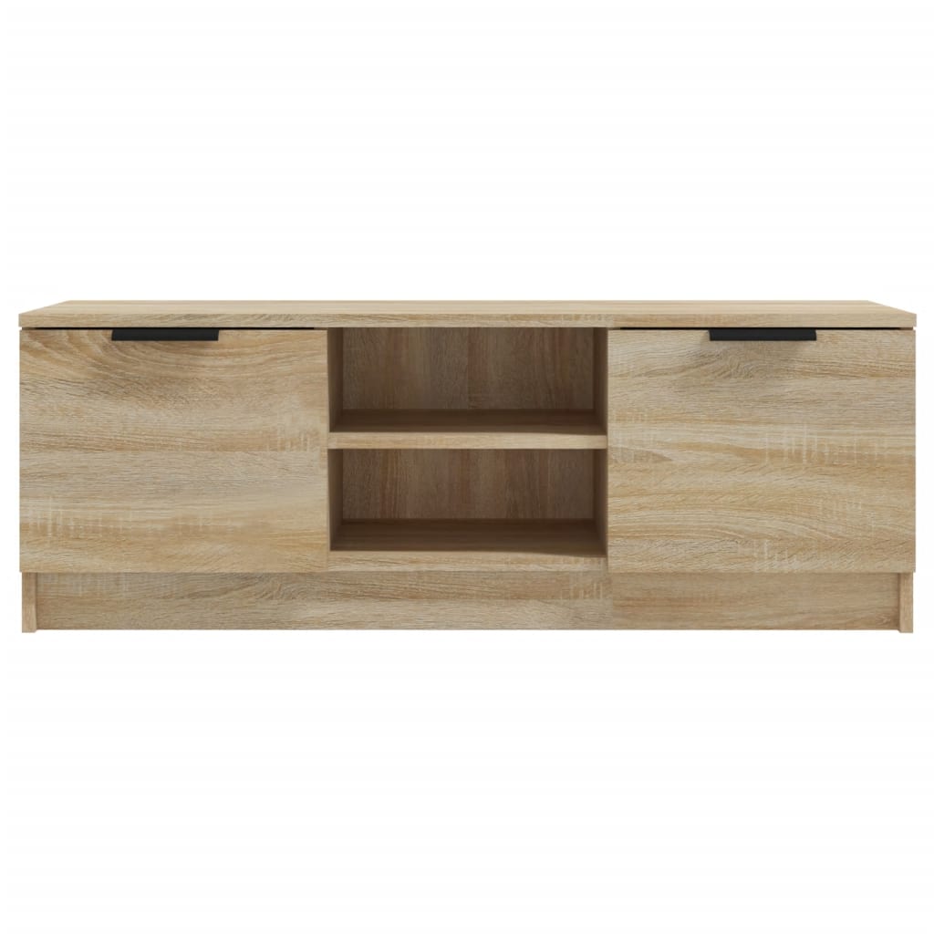 Έπιπλο Τηλεόρασης Sonoma Δρυς 102x35x36,5εκ. Επεξεργασμένο Ξύλο