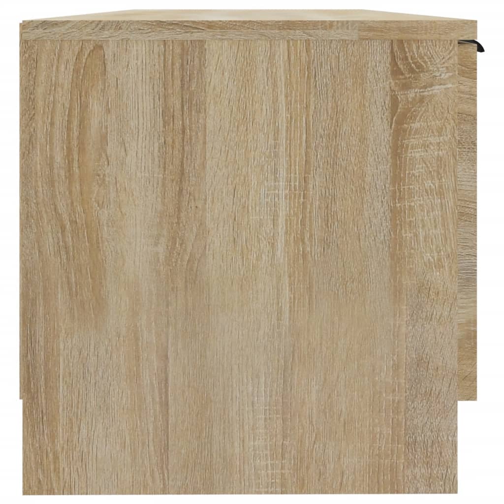 Έπιπλο Τηλεόρασης Sonoma Δρυς 102x35x36,5εκ. Επεξεργασμένο Ξύλο