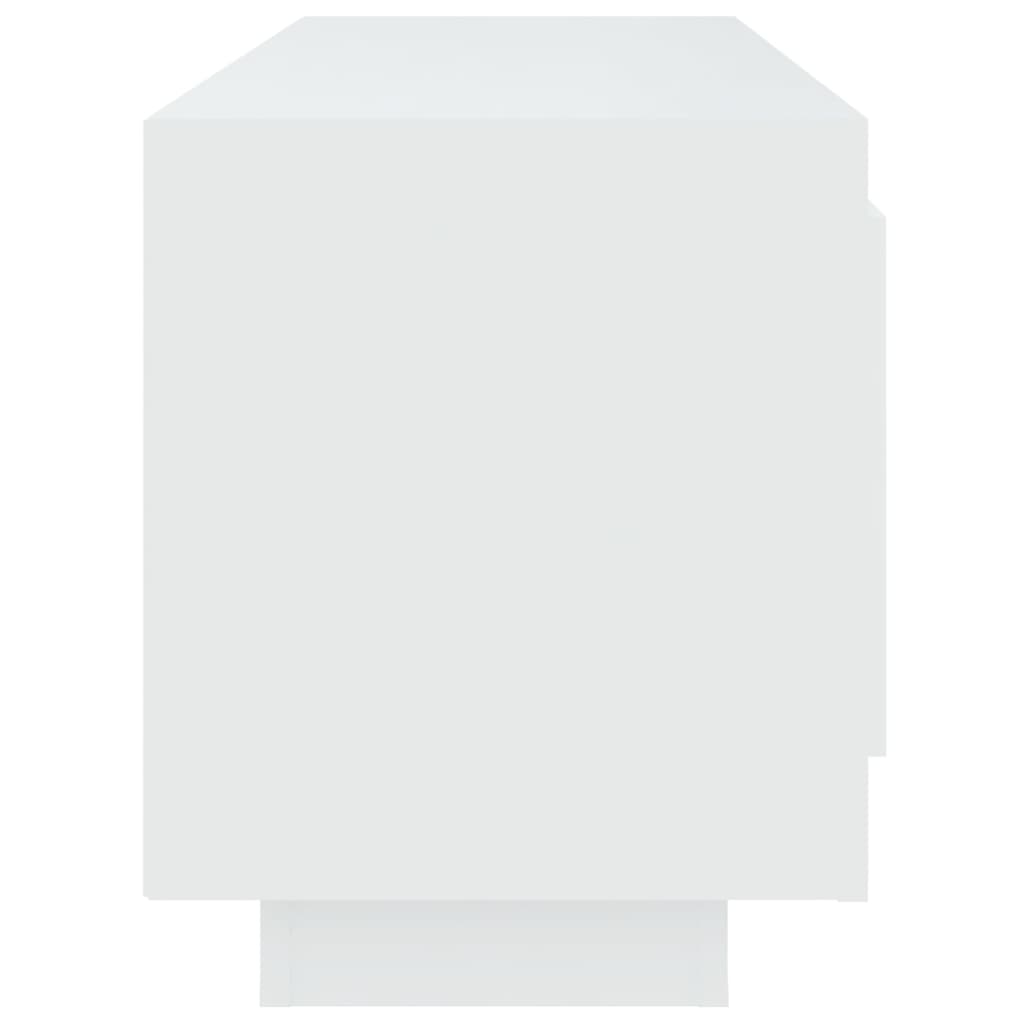 Έπιπλο Τηλεόρασης Λευκό 102x35x45 εκ. από Επεξεργασμένο Ξύλο - Pakobazaar