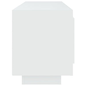Έπιπλο Τηλεόρασης Λευκό 102x35x45 εκ. από Επεξεργασμένο Ξύλο - Pakobazaar