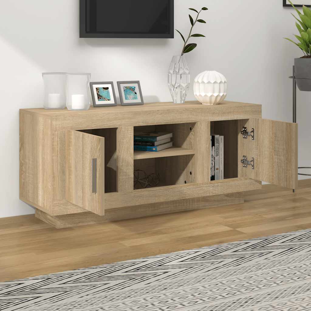 Έπιπλο Τηλεόρασης Sonoma Δρυς 102 x 35 x 45 εκ. Επεξεργ. Ξύλο - Pakobazaar