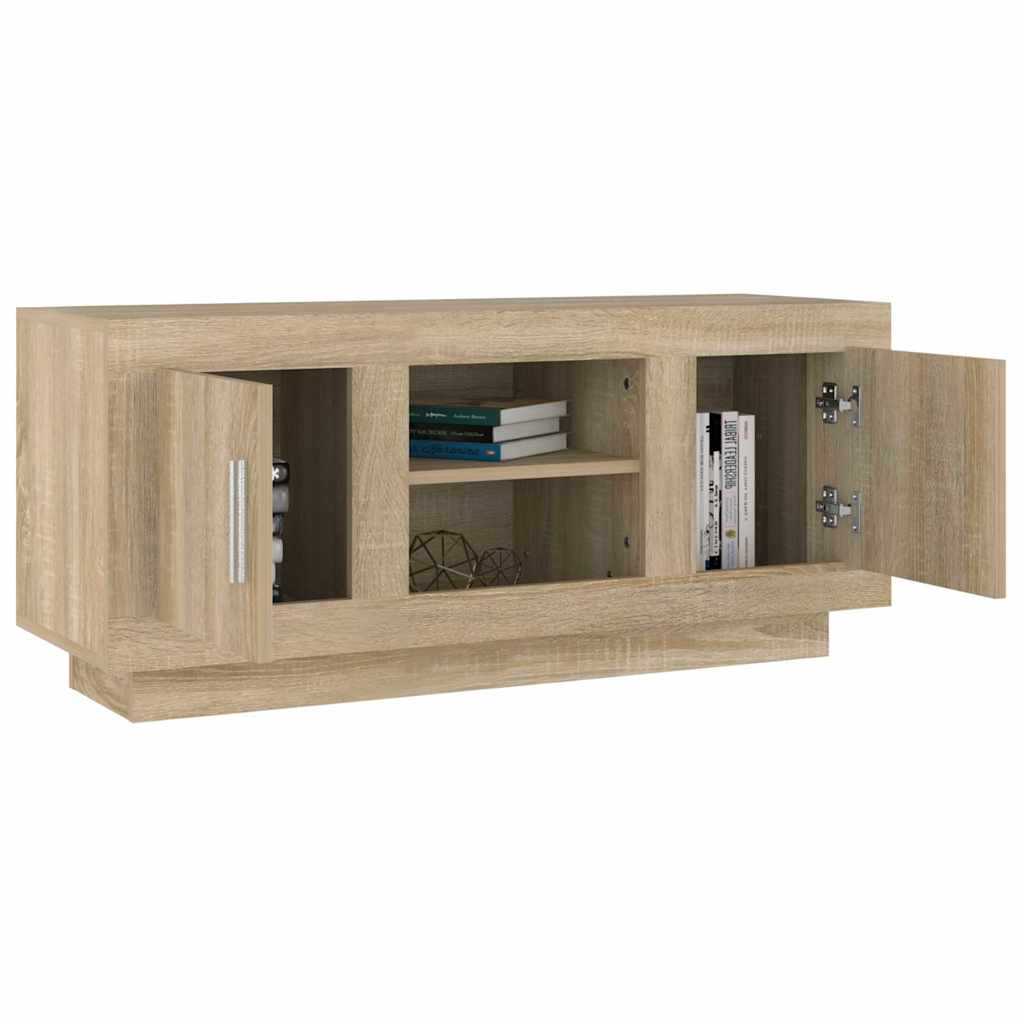 Έπιπλο Τηλεόρασης Sonoma Δρυς 102 x 35 x 45 εκ. Επεξεργ. Ξύλο - Pakobazaar