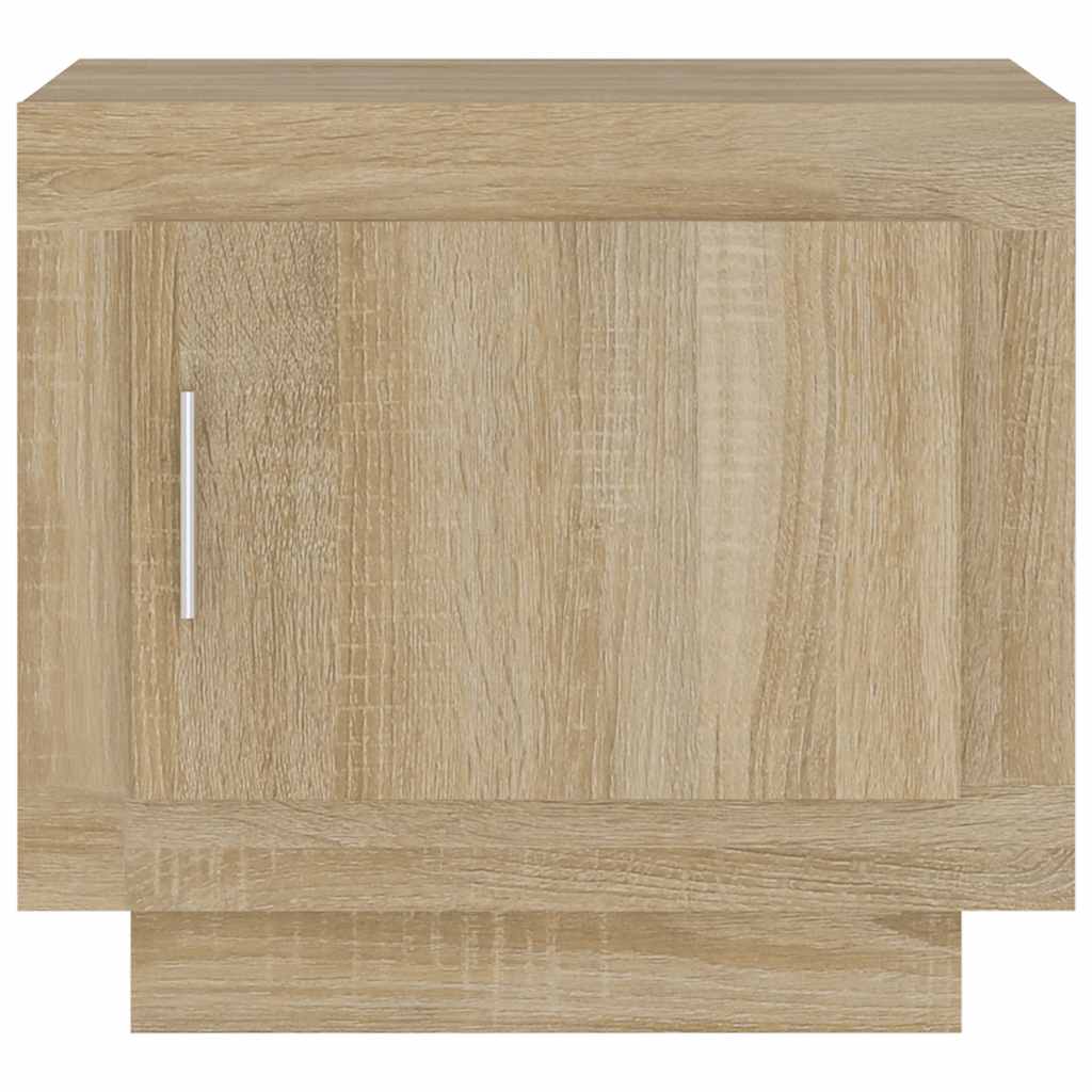 Τραπεζάκι Σαλονιού Sonoma Δρυς 51x50x45 εκ. Επεξεργασμένο Ξύλο