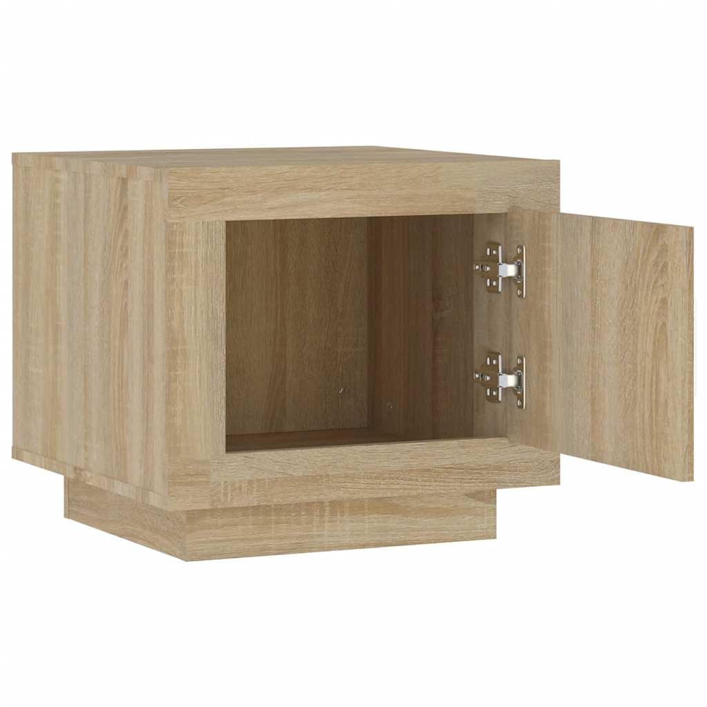 Τραπεζάκι Σαλονιού Sonoma Δρυς 51x50x45 εκ. Επεξεργασμένο Ξύλο
