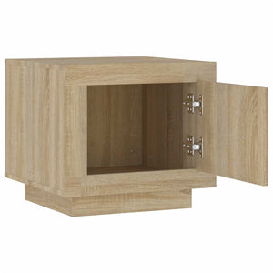 Τραπεζάκι Σαλονιού Sonoma Δρυς 51x50x45 εκ. Επεξεργασμένο Ξύλο