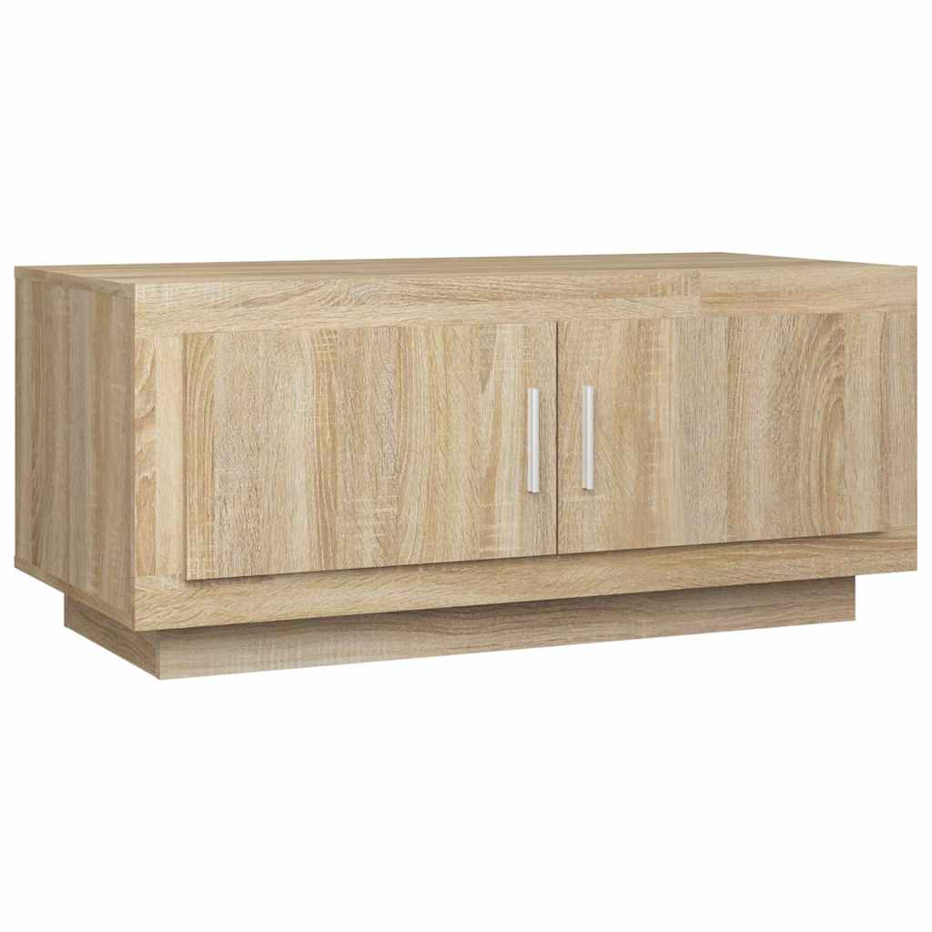 Τραπεζάκι Σαλονιού Sonoma Δρυς 102x50x45 εκ. Επεξεργασμένο Ξύλο