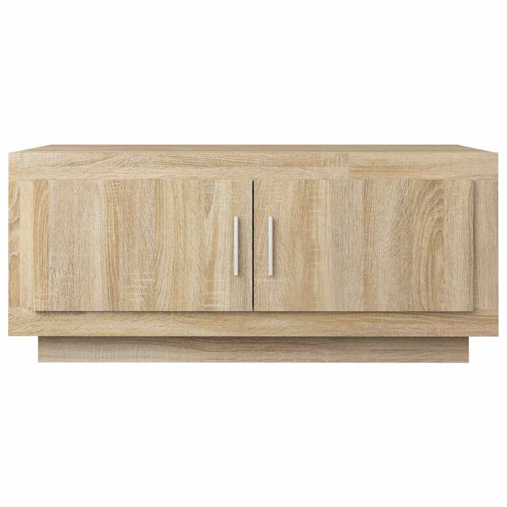 Τραπεζάκι Σαλονιού Sonoma Δρυς 102x50x45 εκ. Επεξεργασμένο Ξύλο
