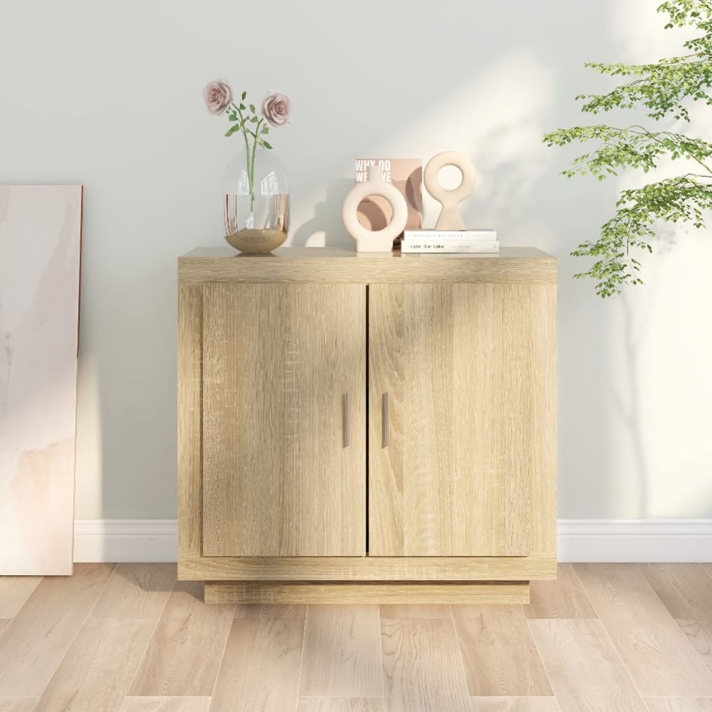 Ντουλάπι Sonoma Δρυς 80 x 40 x 75 εκ. από Επεξεργασμένο Ξύλο