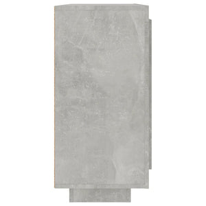 Ντουλάπι Γκρι Σκυροδέματος 92 x 35 x 75 εκ. Επεξεργασμένο Ξύλο
