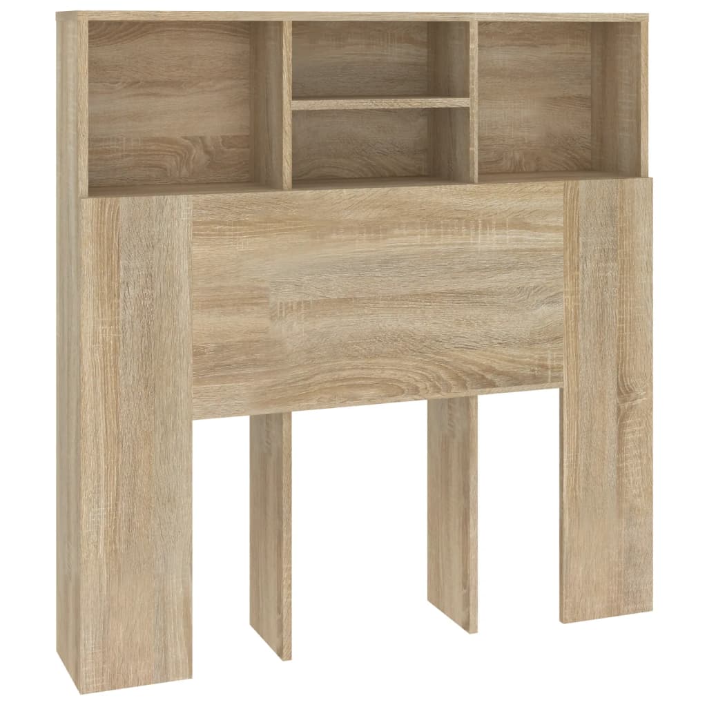 Κεφαλάρι Με Αποθηκευτικό Χώρο Sonoma Δρυς 100x19x103,5 εκ. - Pakobazaar