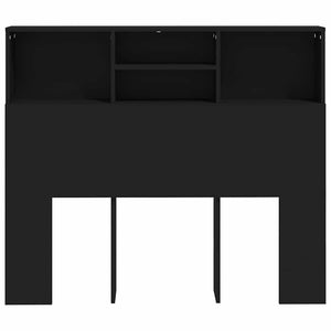 Κεφαλάρι Με Αποθηκευτικό Χώρο Μαύρο 120 x 19 x 103,5 εκ. - Pakobazaar
