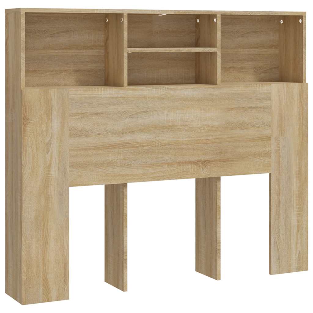Κεφαλάρι Με Αποθηκευτικό Χώρο Sonoma Δρυς 120 x 19 x 103,5 εκ.