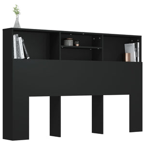 Κεφαλάρι Με Αποθηκευτικό Χώρο Μαύρο 160 x 19 x 103,5 εκ. - Pakobazaar