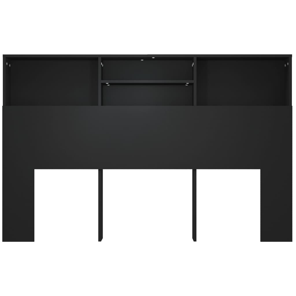 Κεφαλάρι Με Αποθηκευτικό Χώρο Μαύρο 160 x 19 x 103,5 εκ. - Pakobazaar