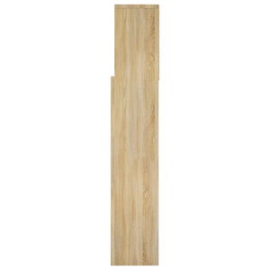 Κεφαλάρι Με Αποθηκευτικό Χώρο Sonoma Δρυς 160 x 19 x 103,5 εκ. - Pakobazaar
