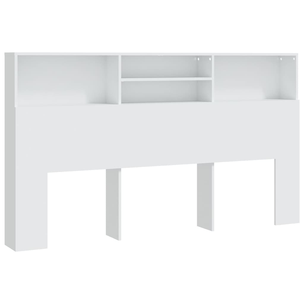 Κεφαλάρι Με Αποθηκευτικό Χώρο Λευκό 180 x 19 x 103,5 εκ. - Pakobazaar