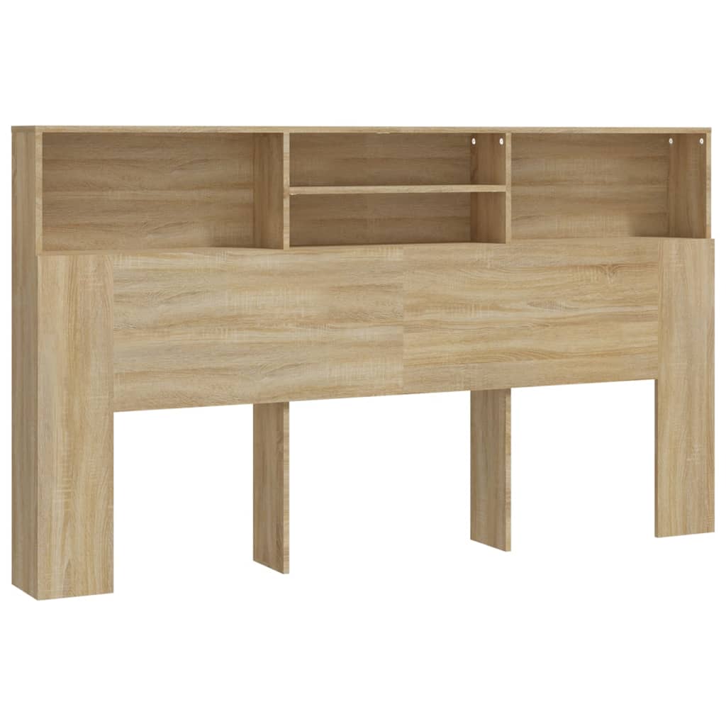 Κεφαλάρι Με Αποθηκευτικό Χώρο Sonoma Δρυς 180 x 19 x 103,5 εκ. - Pakobazaar