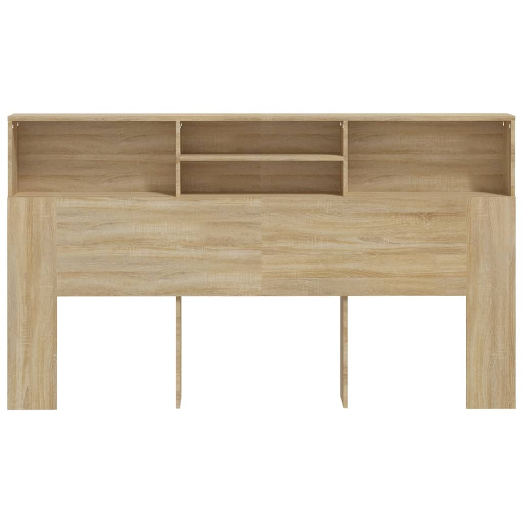 Κεφαλάρι Με Αποθηκευτικό Χώρο Sonoma Δρυς 180 x 19 x 103,5 εκ. - Pakobazaar