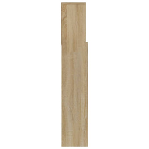 Κεφαλάρι Με Αποθηκευτικό Χώρο Sonoma Δρυς 180 x 19 x 103,5 εκ. - Pakobazaar