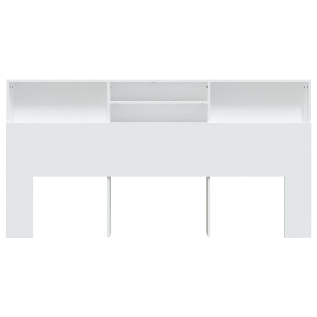 Κεφαλάρι Με Αποθηκευτικό Χώρο Λευκό 200 x 19 x 103,5 εκ. - Pakobazaar